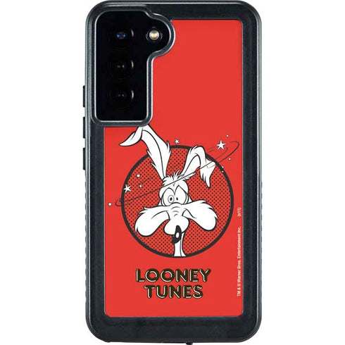 Looney Tunes Wile E Coyote Stars Galaxy S24 Plus Waterproof Case
